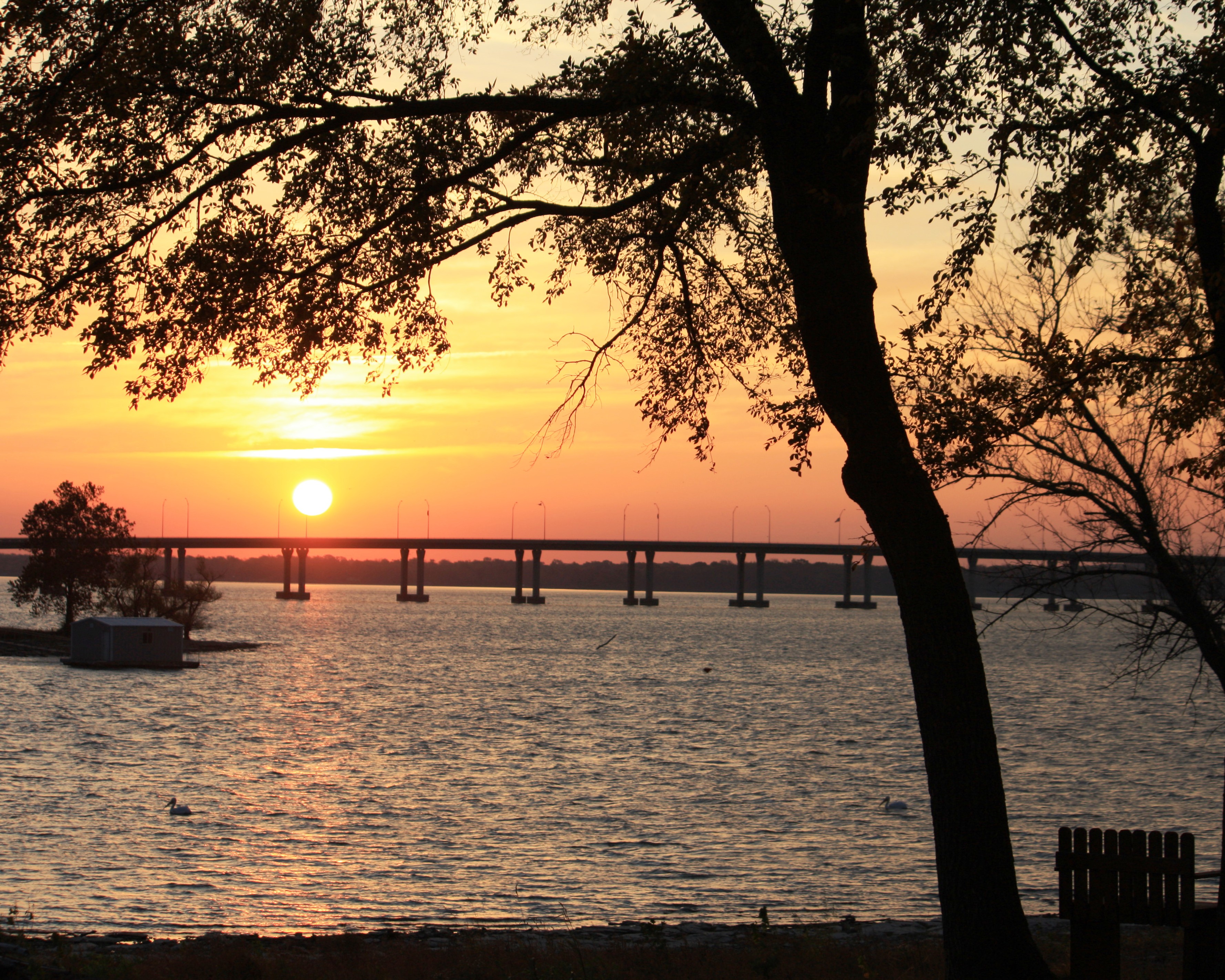 sailboat bridge grove ok