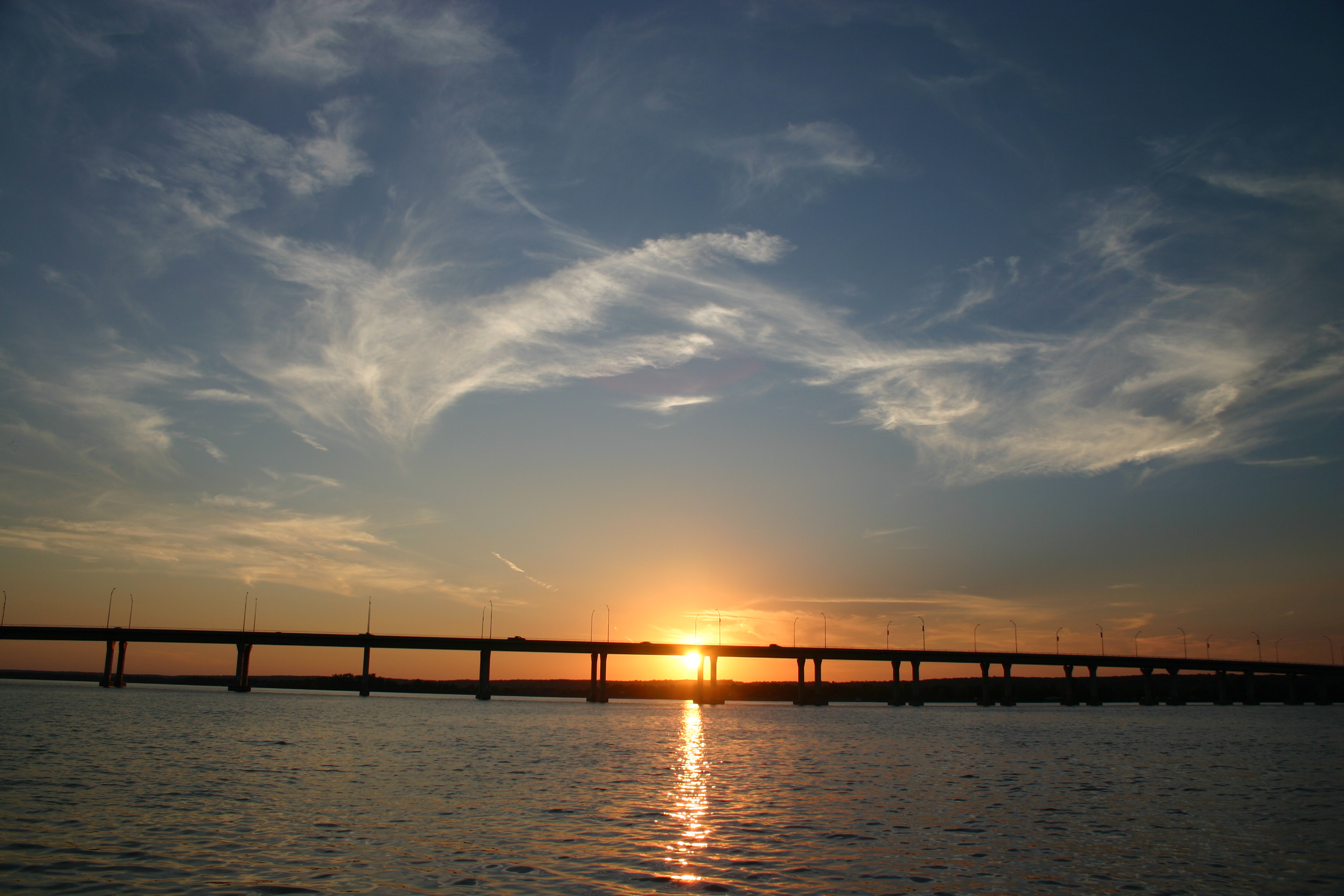 sailboat bridge grove ok