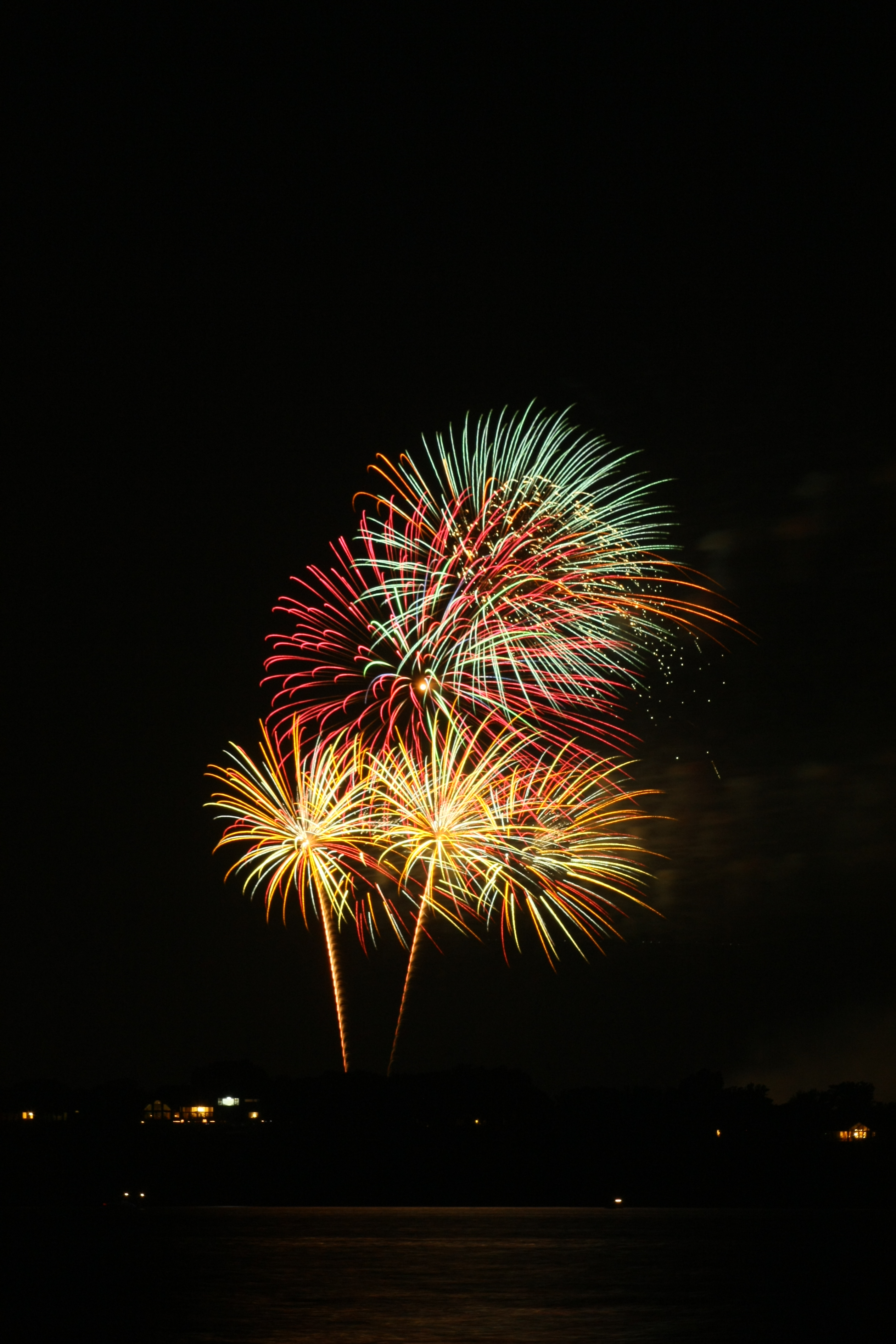 Grand Lake Area Fireworks Album City of Grove Oklahoma