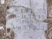 OK, Grove, Olympus Cemetery, Loffer, Charles R. Headstone #2