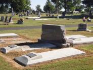 OK, Grove, Olympus Cemetery, Headstone, Beauchamp Family Plot (view 2)