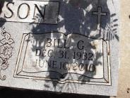 OK, Grove, Olympus Cemetery, Headstone Close Up, Donaldson, Bill G.