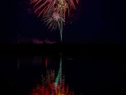 oklahoma, grove, grand lake, wolf creek, fireworks, firemen