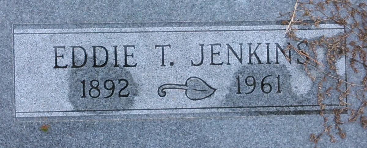 OK, Grove, Olympus Cemetery, Jenkins, Eddie T. Headstone