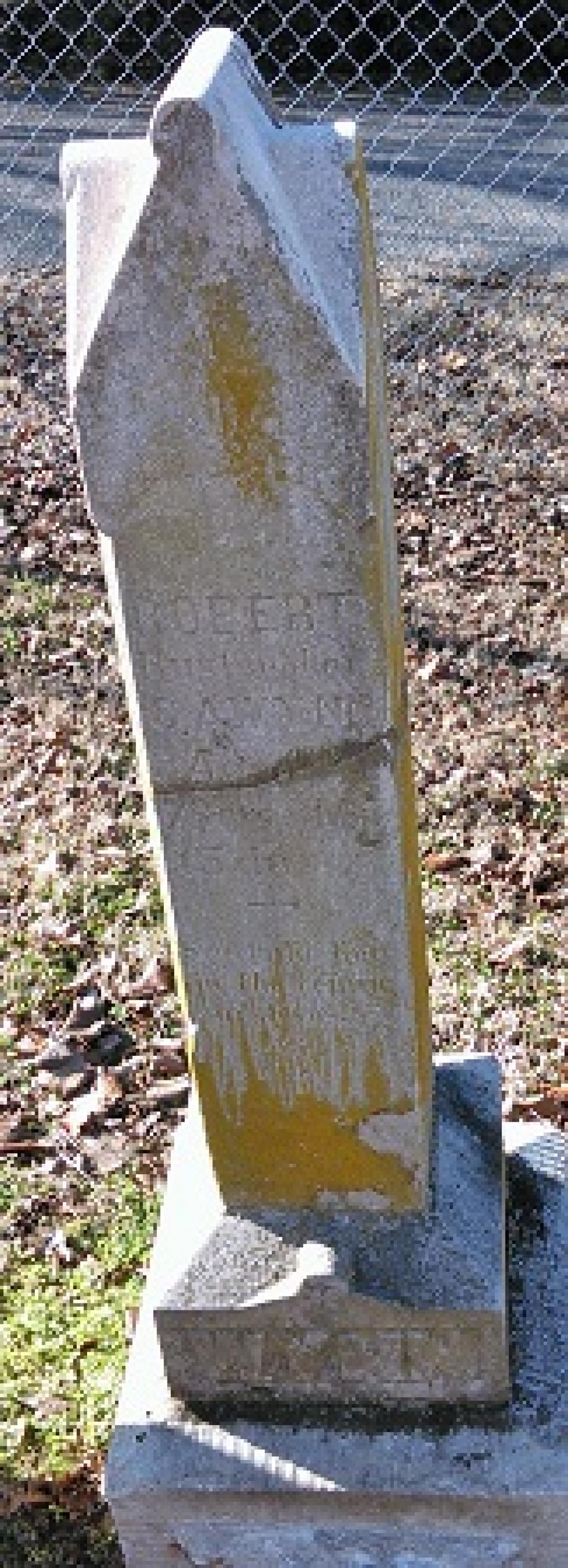 OK, Grove, Buzzard Cemetery, Wynn, Robert Headstone