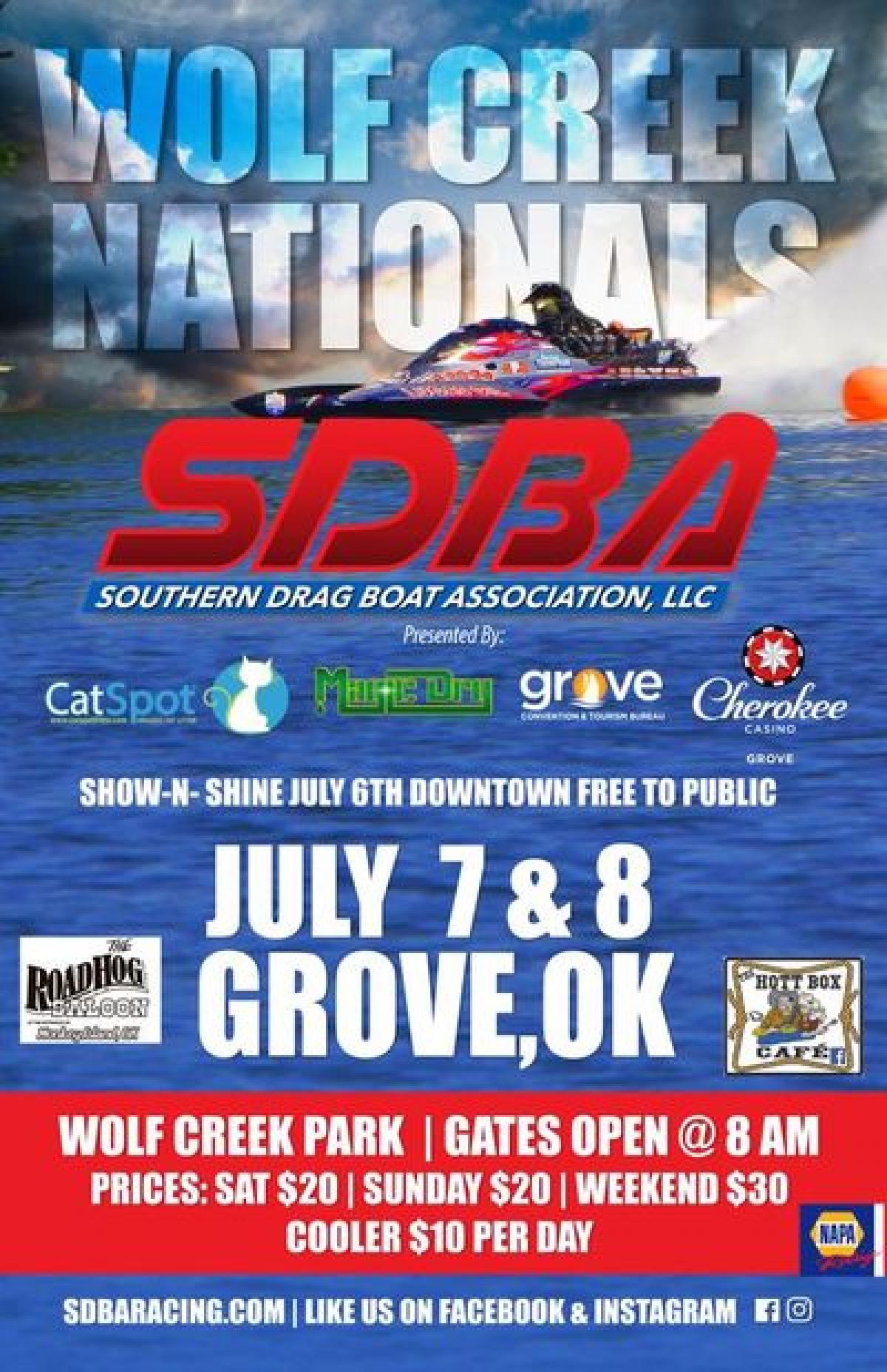 2018 SDBA Wolf Creek Nationals Drag Boat Races return July 68 City