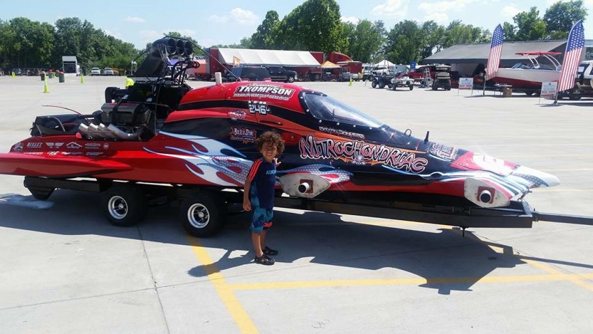 Southern Drag Boat Association Races at Wolf Creek City of Grove Oklahoma
