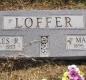 OK, Grove, Olympus Cemetery, Loffer, Charles R. & Mary E. Headstone